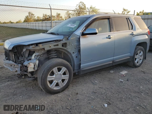 2015 GMC Terrain SLE with VIN 2GKFLVEK5F6203706, listed as a Copart auction lot 77593454 with 188,504 mi miles and Salvage Title. Bid and sale history available at carsss.com. Image 1.
