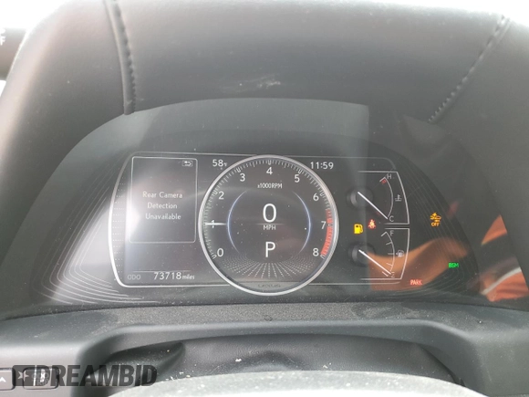 2020 Lexus ES 350 Luxury with VIN 58AEZ1B18LU073576, listed as a Copart auction lot 57630025 with 73,718 mi miles and Non repairable. Bid and sale history available at DreamBid. Image 9.
