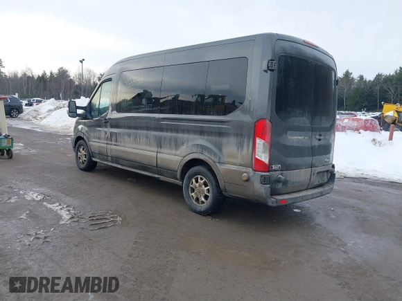 2016 Ford Transit Passenger XL with VIN 1FBZX2CM8GKA41041, listed as a IAAI auction lot 41655133 with 109,546 mi miles and . Bid and sale history available at DreamBid. Image 3.