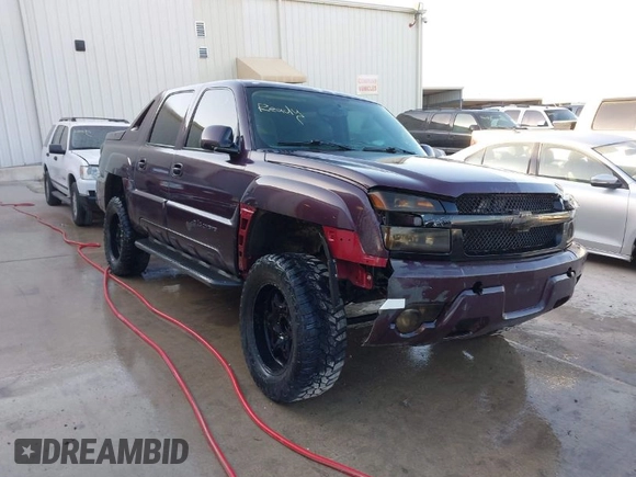2004 Chevrolet Avalanche with VIN 3GNEC12T94G262585, listed as a IAAI auction lot 41994258 with 174,707 mi miles and . Bid and sale history available at DreamBid. Image 1.
