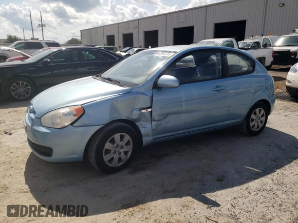 2008 Hyundai Accent GS with VIN KMHCM36C98U093301, listed as a Copart auction lot 63564783 with 94,773 mi miles and Salvage Title. Bid and sale history available at carsss.com. Image 1.