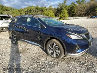 2024 Nissan Murano SL with VIN 5N1AZ2CJ3RC104306, listed as a Copart auction lot 42418024 with 152 mi miles and Salvage Title. Bid and sale history available at carsss.com. Image 4.