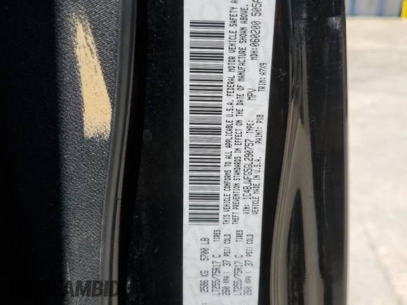 2016 Jeep Wrangler Unlimited Rubicon with VIN 1C4BJWFG5GL290757, listed as a Copart auction lot 52099225 with 102,424 mi miles and Salvage title. Bid and sale history available at DreamBid. Image 13.