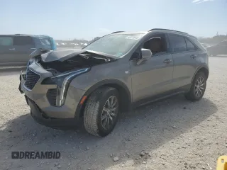 2020 Cadillac XT4 FWD Sport with VIN 1GYFZER40LF134537, listed as a Copart auction lot 48219045 with 77,307 mi miles and Salvage Title. Bid and sale history available at carsss.com. Image 1.