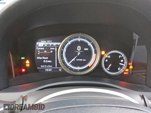 2018 Lexus GS 350 z VIN JTHBZ1BL5JA013669, wystawiony jako Copart lot #82099394 z przebiegiem 97 920 mil mil oraz Szkoda całkowita • Salvage title. Historia ofert i sprzedaży dostępna na DreamBid. Obrazek 9.