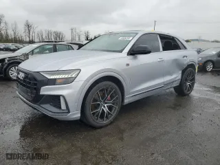 2019 Audi Q8 Prestige with VIN WA1FVAF1XKD025351, listed as a Copart auction lot 49506295 with 56,109 mi miles and Salvage Title. Bid and sale history available at carsss.com. Image 1.