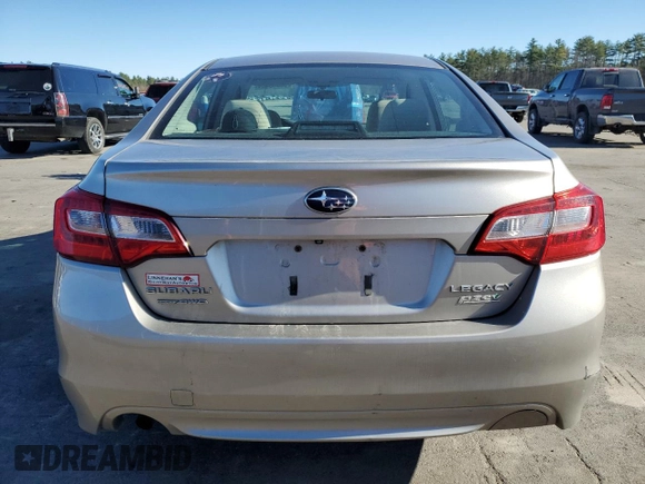 2017 Subaru Legacy with VIN 4S3BNAB67H3017650, listed as a Copart auction lot 80003404 with 58,149 mi miles and Salvage title. Bid and sale history available at DreamBid. Image 6.