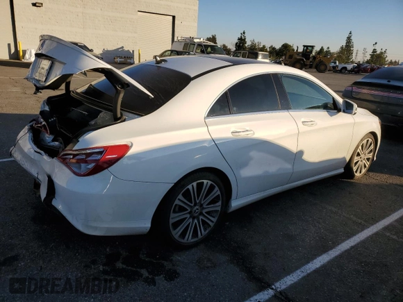 2019 Mercedes-Benz CLA with VIN WDDSJ4EBXKN699298, listed as a Copart auction lot 71964832 with 50,130 mi miles. Bid and sale history available at carsss.com. Image 3.