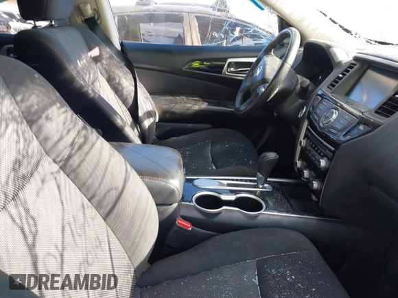 2019 Nissan Pathfinder SL with VIN 5N1DR2MN0KC641655, listed as a IAAI auction lot 41241625 with 95,545 mi miles and . Bid and sale history available at DreamBid. Image 5.