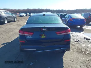 2019 Kia Optima S with VIN 5XXGT4L31KG355781, listed as a IAAI auction lot 41833796 with 130,804 mi miles. Bid and sale history available at carsss.com. Image 17.