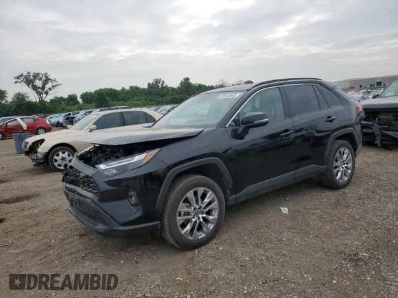 2024 Toyota RAV4 XLE Premium with VIN 2T3A1RFV3RC428731, listed as a Copart auction lot 59918945 with 26,263 mi miles and Salvage title. Bid and sale history available at DreamBid. Image 1.