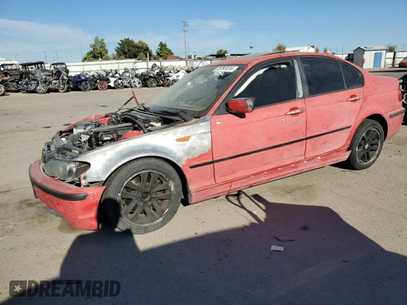2004 BMW 3 Series 325i with VIN WBAET37484NJ44778, listed as a Copart auction lot 73797074 with 0 mi miles and Salvage Title. Bid and sale history available at carsss.com. Image 1.