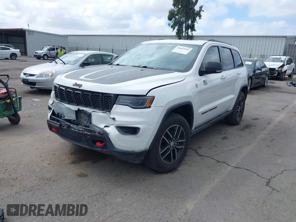 2018 Jeep Grand Cherokee Trailhawk with VIN 1C4RJFLT2JC137793, listed as a IAAI auction lot 41697299 with 149,100 mi miles and . Bid and sale history available at DreamBid. Image 17.