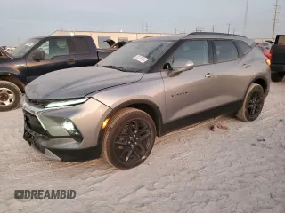 2024 Chevrolet Blazer LT с VIN 3GNKBDR48RS198954, выставлен на аукционе Copart как лот 78178114 с пробегом 6 875 миль миль и Списание • Salvage title. История ставок и продаж доступна на DreamBid. Изображение 1.