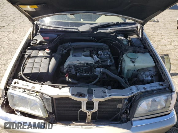 1998 Mercedes-Benz C 230/260/280/320 with VIN WDBHA23G4WA564563, listed as a Copart auction lot 71414284 with 277,741 mi miles and Salvage Title. Bid and sale history available at carsss.com. Image 11.