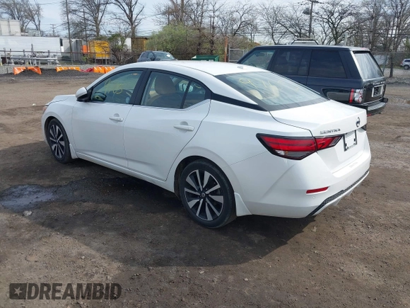 2021 Nissan Sentra SV with VIN 3N1AB8CV2MY324442, listed as a IAAI auction lot 41929705 with 74,685 mi miles and . Bid and sale history available at DreamBid. Image 3.