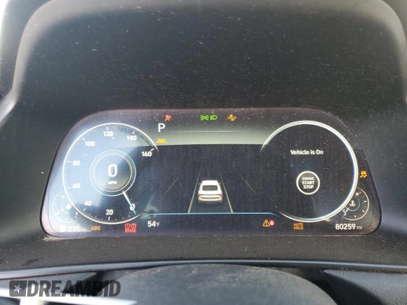 2020 Hyundai Sonata SEL z VIN 5NPEF4JAXLH035350, wystawiony jako Copart lot #49382765 z przebiegiem 80 259 mil mil oraz Szkoda całkowita • Salvage title. Historia ofert i sprzedaży dostępna na DreamBid. Obrazek 9.