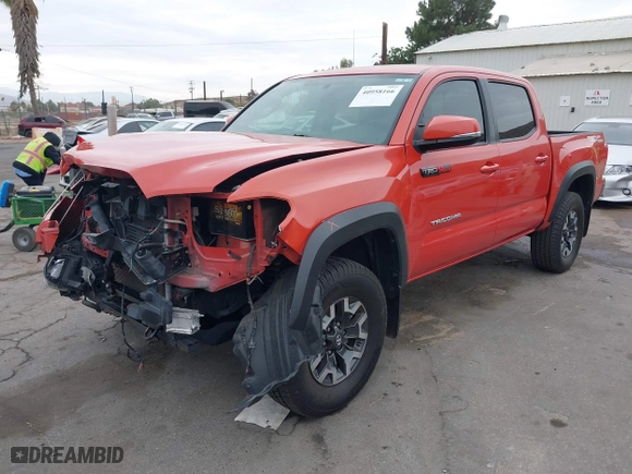 2017 Toyota Tacoma SR5 with VIN 3TMAZ5CN7HM050496, listed as a IAAI auction lot 40958166 with 104,950 mi miles. Bid and sale history available at carsss.com. Image 20.