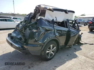 2018 Toyota RAV4 XLE z VIN 2T3RFREV5JW767239, wystawiony jako Copart lot #53781833 z przebiegiem Nie podano mil oraz Szkoda całkowita • Salvage title. Historia ofert i sprzedaży dostępna na DreamBid. Obrazek 3.
