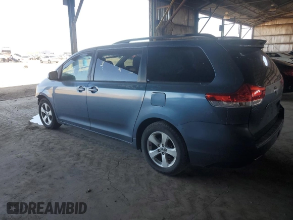2014 Toyota Sienna LE AAS with VIN 5TDKK3DC3ES406304, listed as a Copart auction lot 54184135 with 164,658 mi miles and Salvage Title. Bid and sale history available at DreamBid. Image 2.