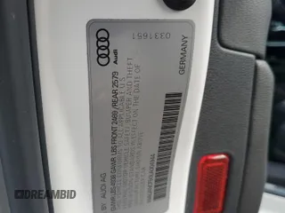 2020 Audi A5 Sportback Premium with VIN WAUANCF50LA004944, listed as a Copart auction lot 43199955 with 77,780 mi miles and Salvage Title. Bid and sale history available at carsss.com. Image 12.