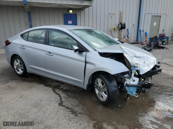 2020 Hyundai Elantra Value Edition with VIN KMHD84LF1LU988366, listed as a Copart auction lot 86868924 with 80,380 mi miles and Salvage Title. Bid and sale history available at carsss.com. Image 4.