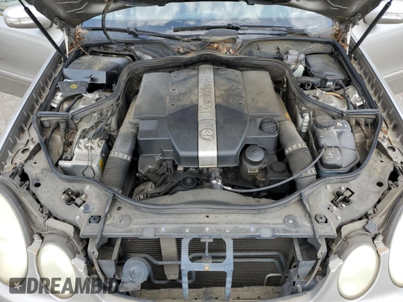 2003 Mercedes-Benz E-Class 3.2L with VIN WDBUF65J33A200758, listed as a Copart auction lot 46235765 with 0 mi miles and Non Repairable. Bid and sale history available at carsss.com. Image 11.