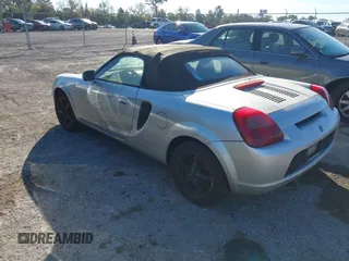 2001 Toyota MR2 with VIN JTDFR320810037068, listed as a IAAI auction lot 41625994 with 153,480 mi miles and . Bid and sale history available at DreamBid. Image 3.