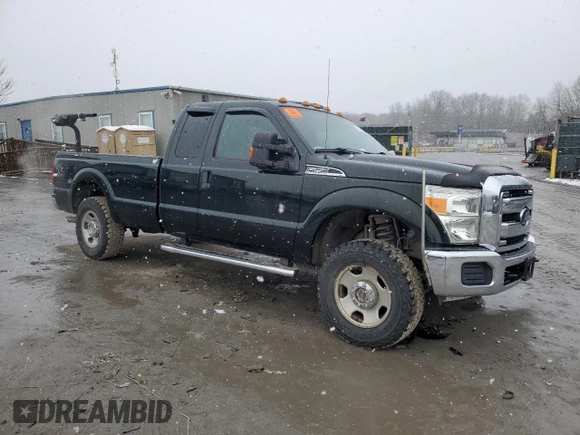 2013 Ford F-250 XL with VIN 1FT7X2B64DEA07002, listed as a Copart auction lot 85548254 with 66,340 mi miles and Salvage Title. Bid and sale history available at DreamBid. Image 4.
