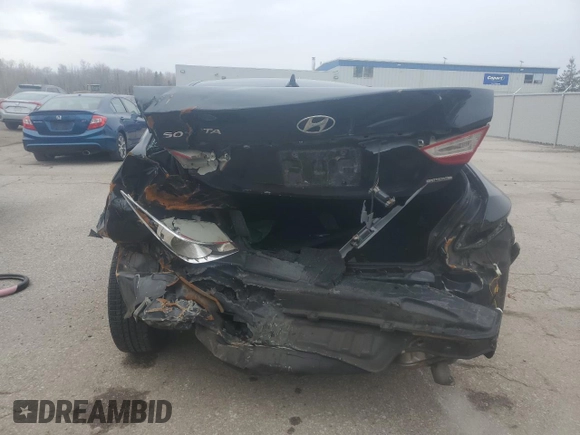 2011 Hyundai Sonata Limited with VIN 5NPEC4AC1BH066785, listed as a Copart auction lot 51503175 with 142,396 mi miles and Salvage Title. Bid and sale history available at DreamBid. Image 6.