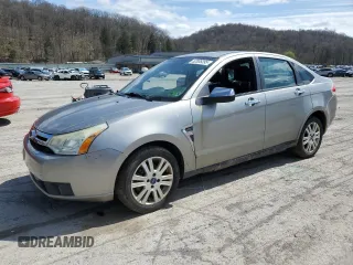 2008 Ford Focus SE with VIN 1FAHP35N18W110672, listed as a Copart auction lot 52005395 with 225,311 mi miles and Salvage Title. Bid and sale history available at carsss.com. Image 1.