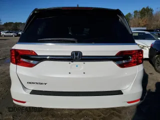 2024 Honda Odyssey EX-L with VIN 5FNRL6H69RB070816, listed as a Copart auction lot 45278975 with 4,491 mi miles and Salvage Title. Bid and sale history available at DreamBid. Image 6.