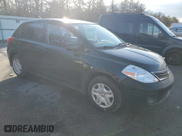 2012 Nissan Versa S with VIN 3N1BC1CPXCK241563, listed as a Copart auction lot 44239995 with 107,762 mi miles and Clean Title. Bid and sale history available at DreamBid. Image 4.
