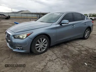 2017 Infiniti Q50 Signature Edition z VIN JN1EV7AR1HM835769, wystawiony jako Copart lot #55125745 z przebiegiem 97 290 mil mil oraz Szkoda całkowita • Salvage title. Historia ofert i sprzedaży dostępna na DreamBid. Obrazek 1.