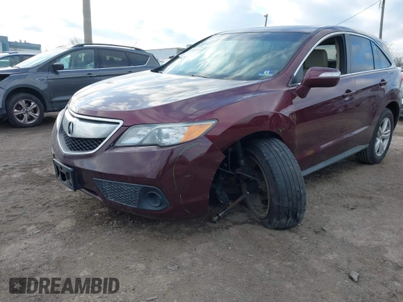 2013 Acura RDX with VIN 5J8TB4H37DL016960, listed as a IAAI auction lot 41423773 with 1 mi miles. Bid and sale history available at carsss.com. Image 6.