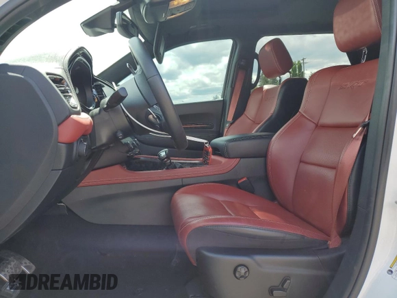 2024 Dodge Durango SRT Hellcat Premium with VIN 1C4SDJH98RC228524, listed as a Copart auction lot 57474325 with 5,528 mi miles and Salvage title. Bid and sale history available at DreamBid. Image 7.