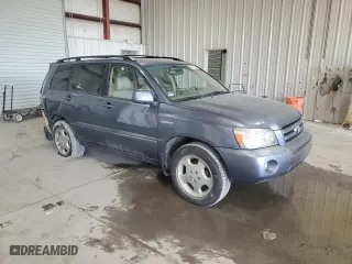 2004 Toyota Highlander with VIN JTEEP21A240013936, listed as a Copart auction lot 48365465 with 220,625 mi miles and Salvage Title. Bid and sale history available at carsss.com. Image 4.