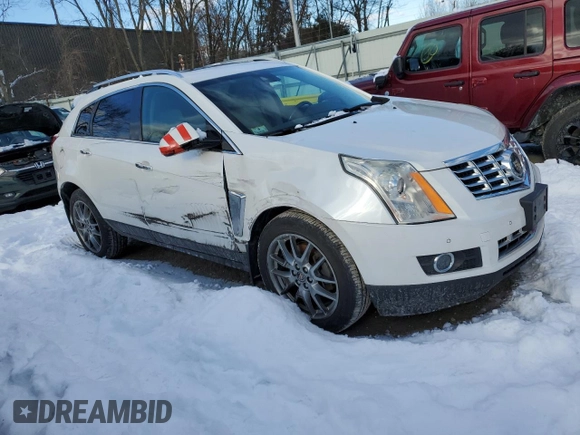2015 Cadillac SRX Premium Collection with VIN 3GYFNGE37FS565834, listed as a Copart auction lot 89280275 with 101,468 mi miles and Clean Title. Bid and sale history available at carsss.com. Image 4.