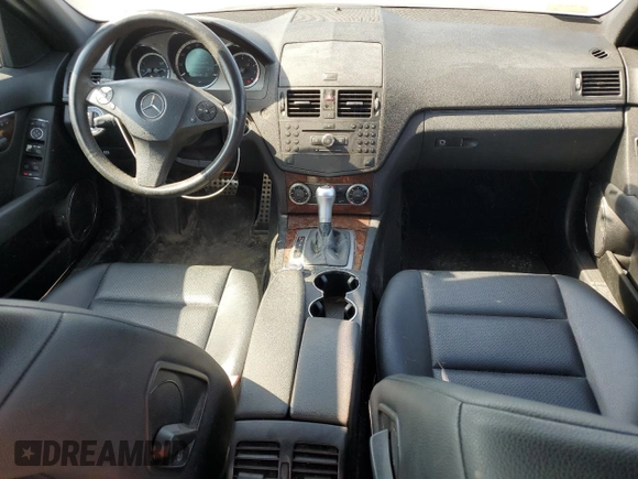 2009 Mercedes-Benz C 300 Sport with VIN WDDGF81X59F208155, listed as a Copart auction lot 62695685 with 92,940 mi miles and Clean title. Bid and sale history available at DreamBid. Image 8.
