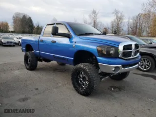 2007 Dodge Ram 2500 SLT with VIN 1D7KS28C87J566382, listed as a Copart auction lot 83657974 with 219,903 mi miles and Clean Title. Bid and sale history available at carsss.com. Image 4.