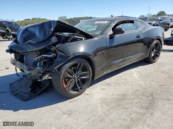 2024 Chevrolet Camaro 2LT with VIN 1G1FD1RS4R0118020, listed as a Copart auction lot 75322484 with 11,035 mi miles and Salvage Title. Bid and sale history available at carsss.com. Image 1.