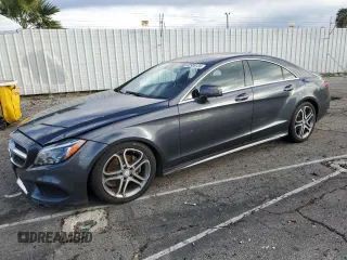 2015 Mercedes-Benz CLS-Class CLS 400 with VIN WDDLJ6FBXFA134822, listed as a Copart auction lot 82959723 with 33,754 mi miles. Bid and sale history available at carsss.com. Image 1.