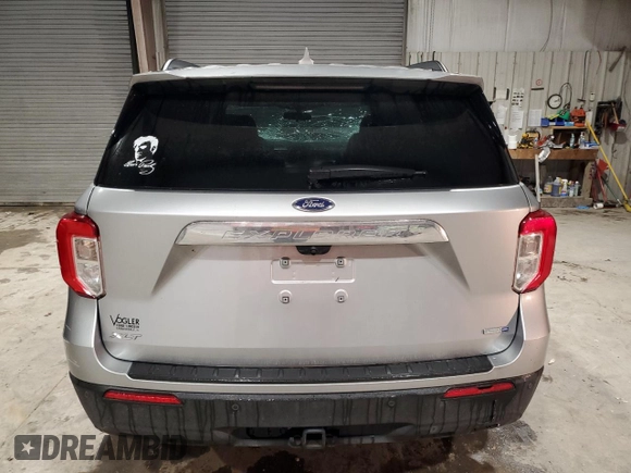 2020 Ford Explorer XLT with VIN 1FMSK8DH6LGB01388, listed as a Copart auction lot 45157325 with 34,452 mi miles and Salvage Title. Bid and sale history available at carsss.com. Image 6.