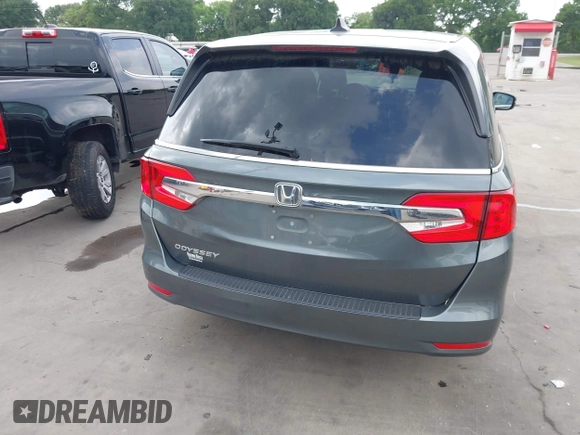 2018 Honda Odyssey EX-L with VIN 5FNRL6H74JB096849, listed as a IAAI auction lot 42136514 with 119,675 mi miles. Bid and sale history available at carsss.com. Image 16.