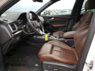 2018 Audi Q5 Premium Plus with VIN WA1BNAFY2J2015628, listed as a Copart auction lot 35915233 with 65,718 mi miles. Bid and sale history available at carsss.com. Image 7.