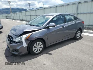 2016 Hyundai Accent SE с VIN KMHCT4AE5GU109073, выставлен на аукционе Copart как лот 60314915 с пробегом 155 786 миль миль и Списание • Salvage title. История ставок и продаж доступна на DreamBid. Изображение 1.