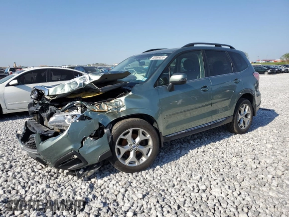 2017 Subaru Forester Touring with VIN JF2SJAWC8HH577564, listed as a Copart auction lot 50696055 with 90,365 mi miles and Salvage Title. Bid and sale history available at DreamBid. Image 1.