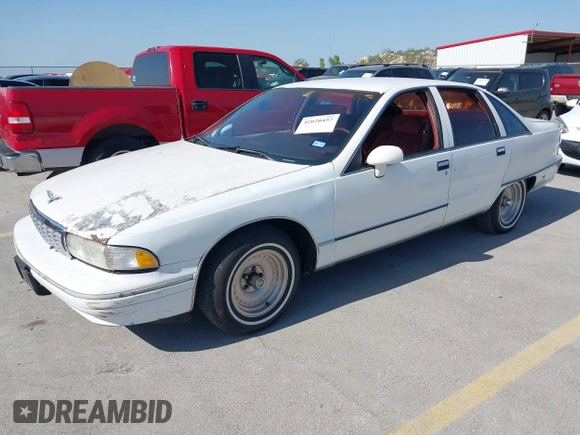 1992 Chevrolet Caprice with VIN 1G1BL53E2NR124884, listed as a IAAI auction lot 42020457 with 346,673 mi miles and . Bid and sale history available at DreamBid. Image 2.