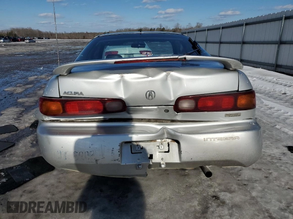 1996 Acura Integra SE with VIN JH4DC4469TS006255, listed as a Copart auction lot 88213035 with 242,755 mi miles and Salvage title. Bid and sale history available at DreamBid. Image 6.