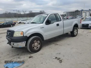 2005 Ford F-150 XL with VIN 1FTRF14595NB10329, listed as a Copart auction lot 86282814 with 100,859 mi miles and Clean title. Bid and sale history available at DreamBid. Image 1.